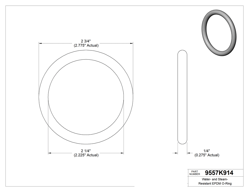 Technical drawing - 9557K914